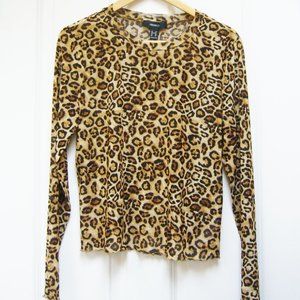New Forever 21 Plus Leopard Print Top